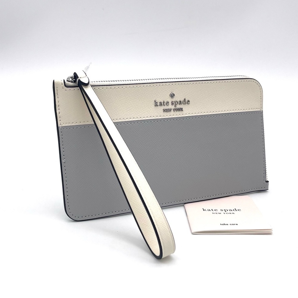 Kate Spade Lucy Medium L-Zip Wristlet